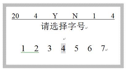 線號機字號怎么設置