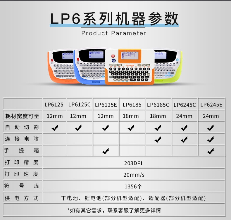 碩方LP6185C便攜式連續切割標簽機